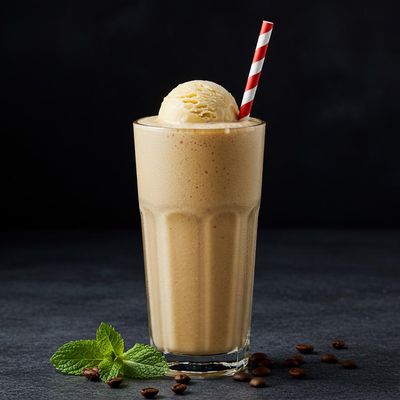Cold Coffee Ice Cream Milkshake